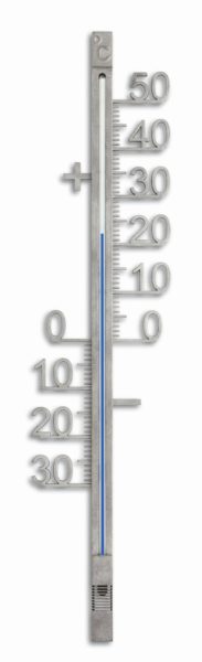 Utomhustermometer, metall, 43 cm