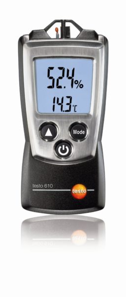 Lämpö- ja kosteusmittari Testo 610