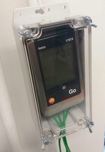 Dataloggerin suojakotelo